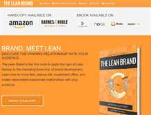 Tablet Screenshot of leanbrandbook.com